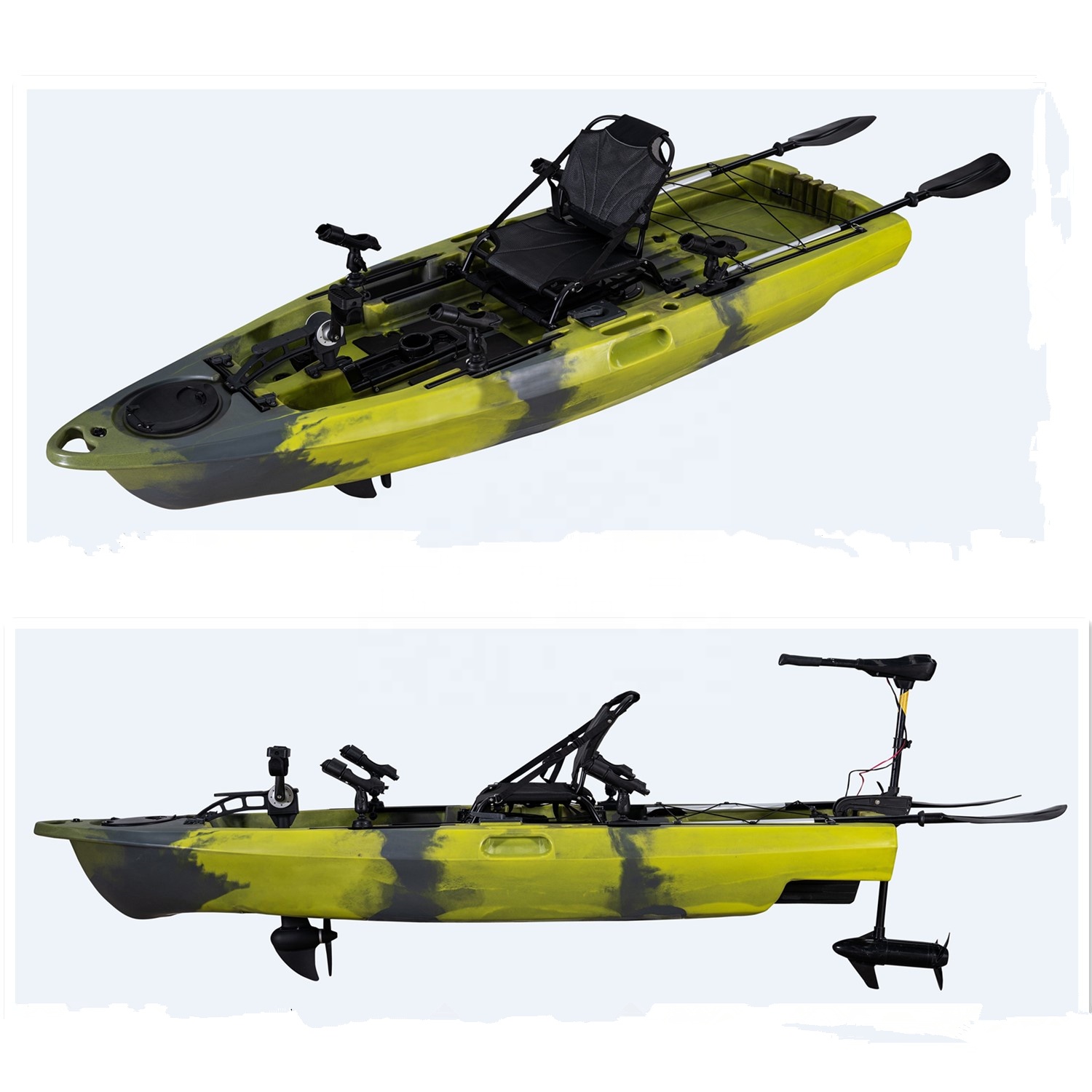 Fishing Kayak Pedal Drive - Kayak Popular para Deportes Acuáticos, Canoa