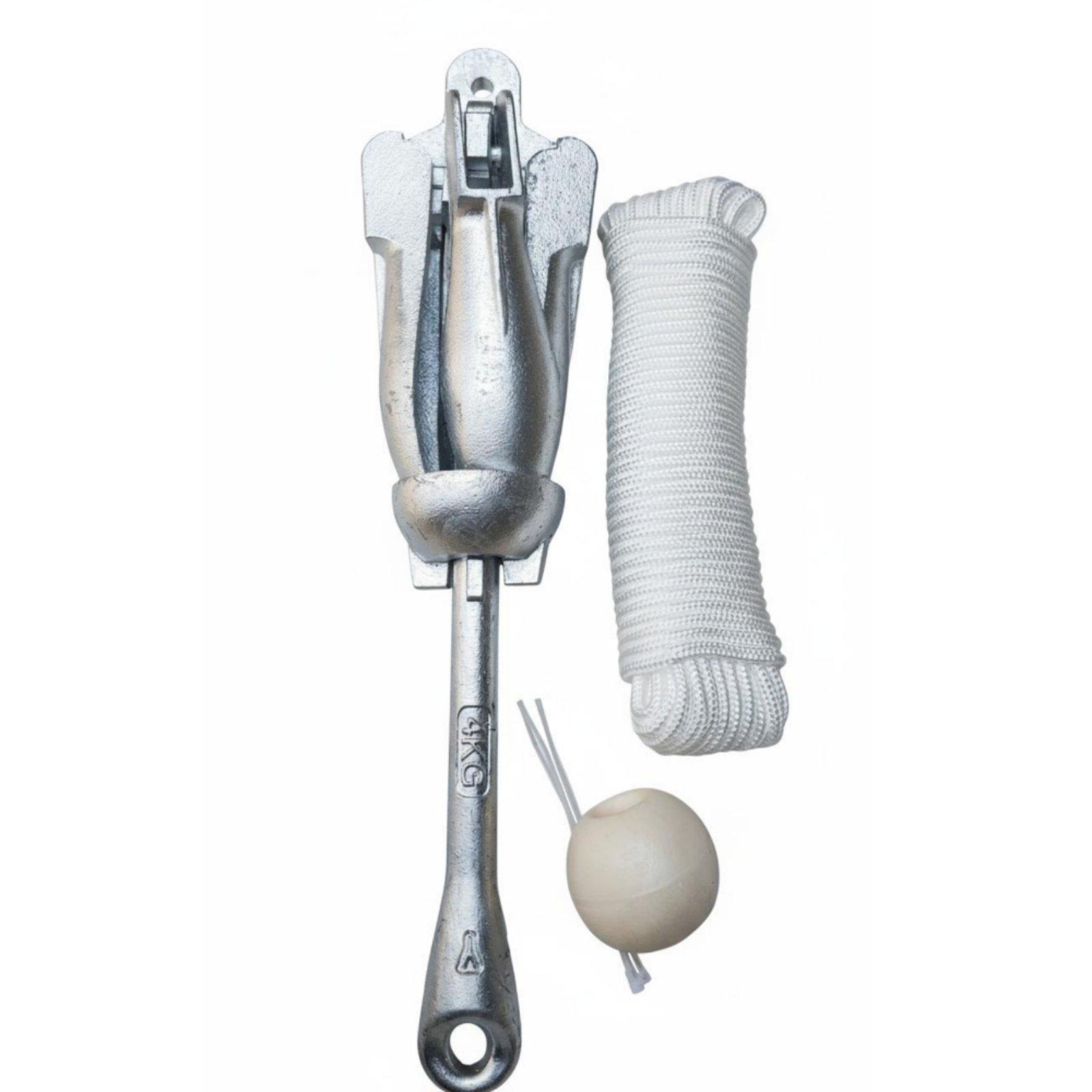 Ancla de Grapnel Plegable para - Fishing Kayak Anchor reseña y precio