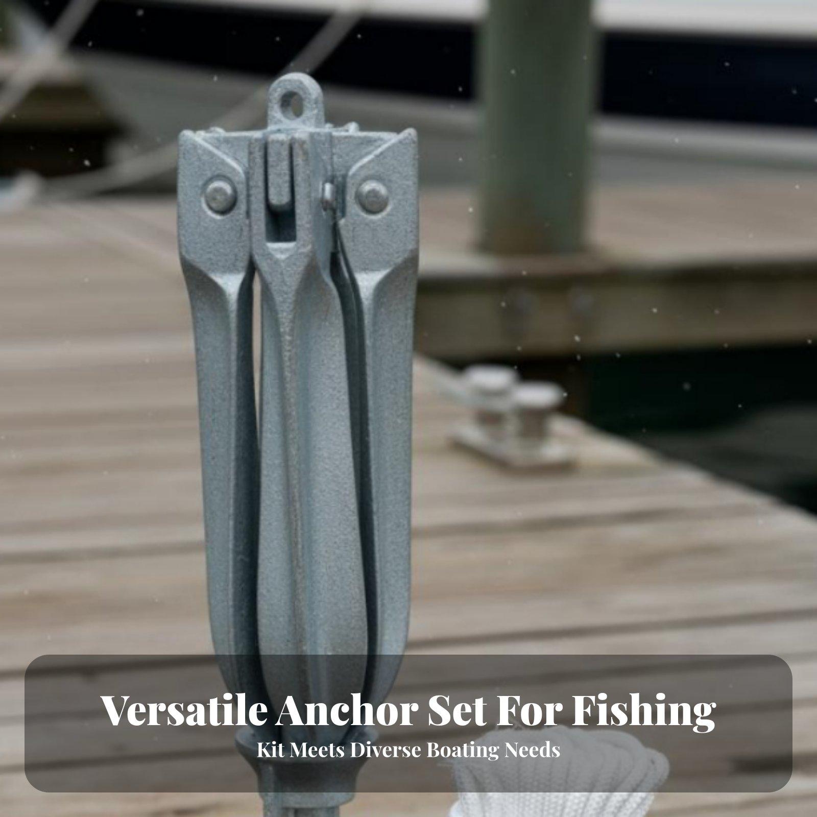 Ancla de Grapnel Plegable para - Fishing Kayak Anchor reseña y precio
